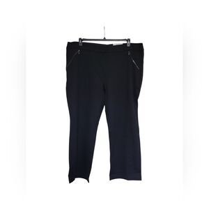 INC International Concepts Black Straight Leg Pants